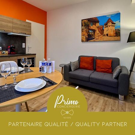 Le Faidherbe Style Appart' Hotel - Wifi Gratuit - Parking Gratuit Calme Et Lumineux Nevers Ngoại thất bức ảnh